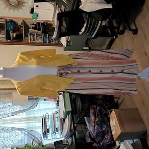 Skirt and sweater set